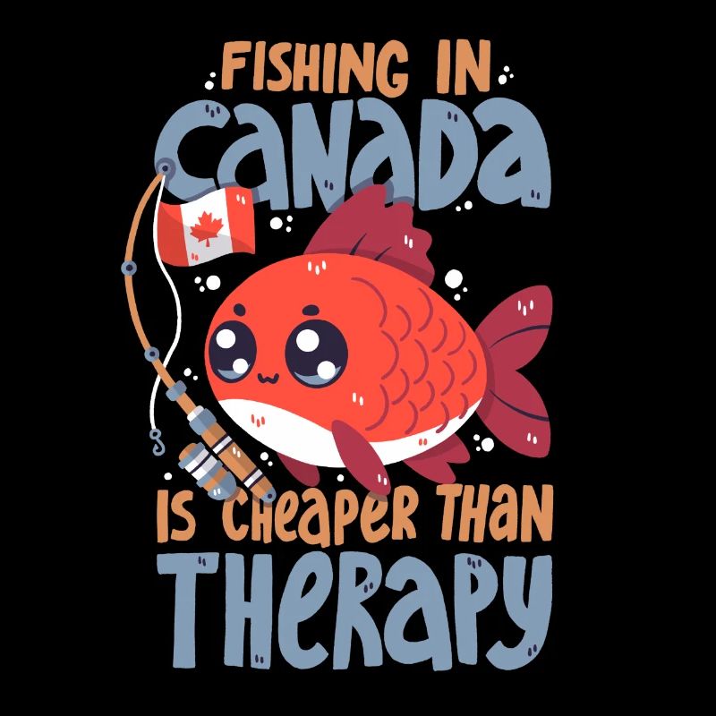 Fishing in Canada is cheaper than therapy