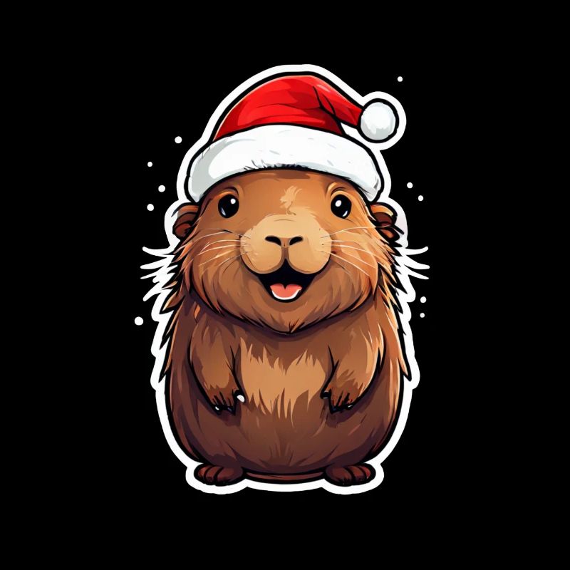 Capybara Christmas