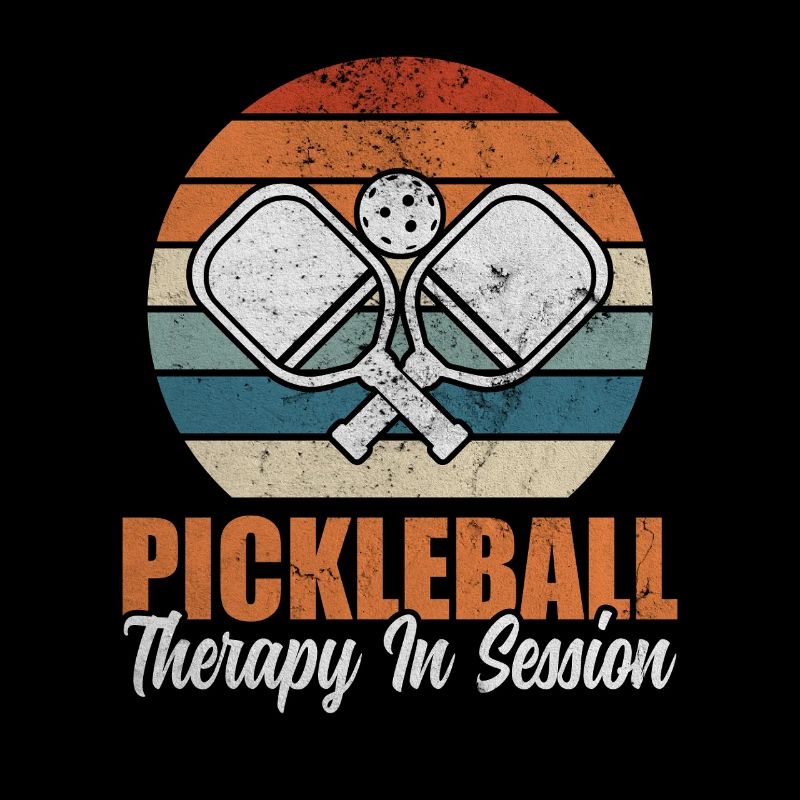 Retro Pickleball Therapy In Session
