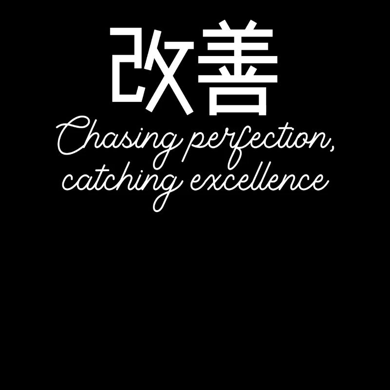 Kaizen Mindset Chasing Perfection