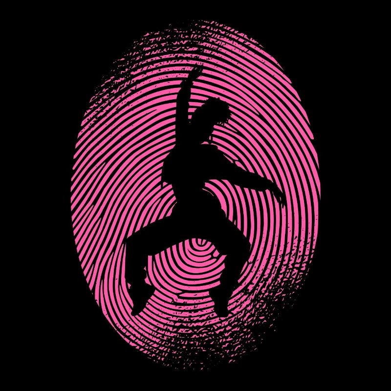 Breakdancer Breakdance Empreinte digitale Breakdance