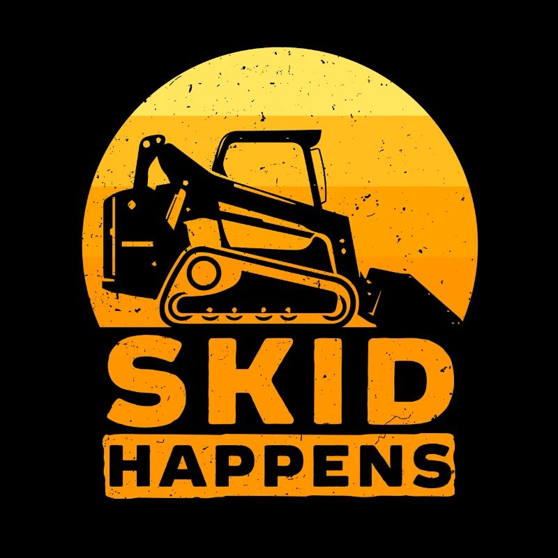 Kompaktlader Skid Steer Operator Skid Happens
