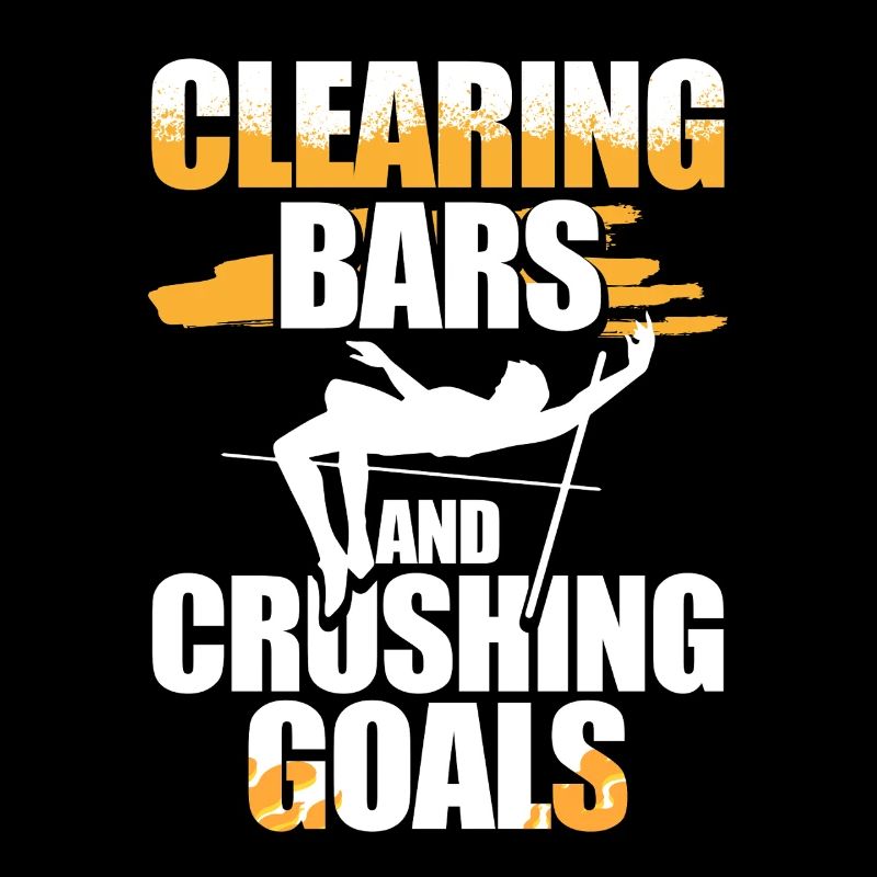 Pole Vault Clearing Bars Crushing Goals