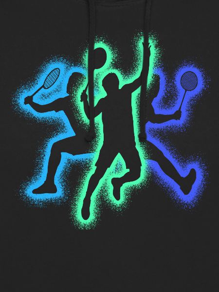 Badminton Badmintonspiller Silhuetter Badminton