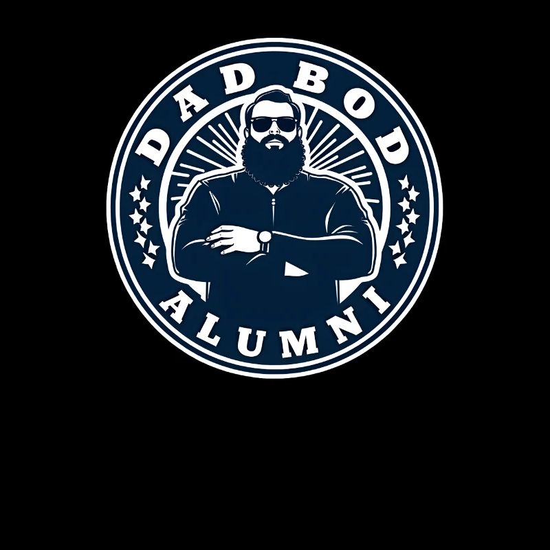 Dad Bod Alumni Funny Dad Bod for Men
