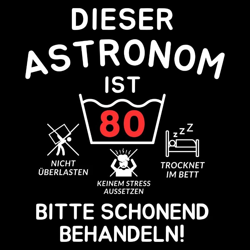 Cet astronome a 80 ans.