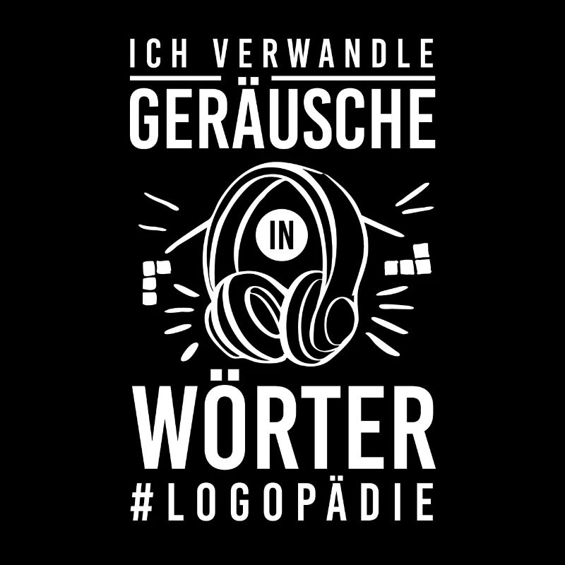 Logopäde Logopädin Geräusche Kopfhörer Kollegen Lo