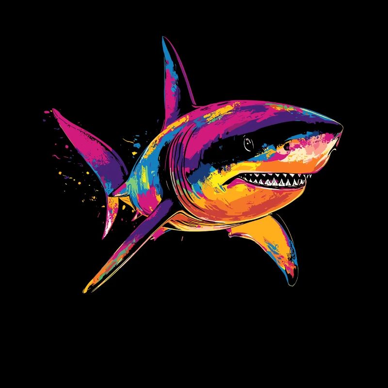 Shark Shark Tiger Shark Diver Cute Sharks Great White Shark