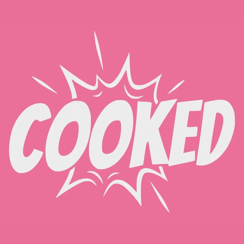 Cooked Explosive Comic Style