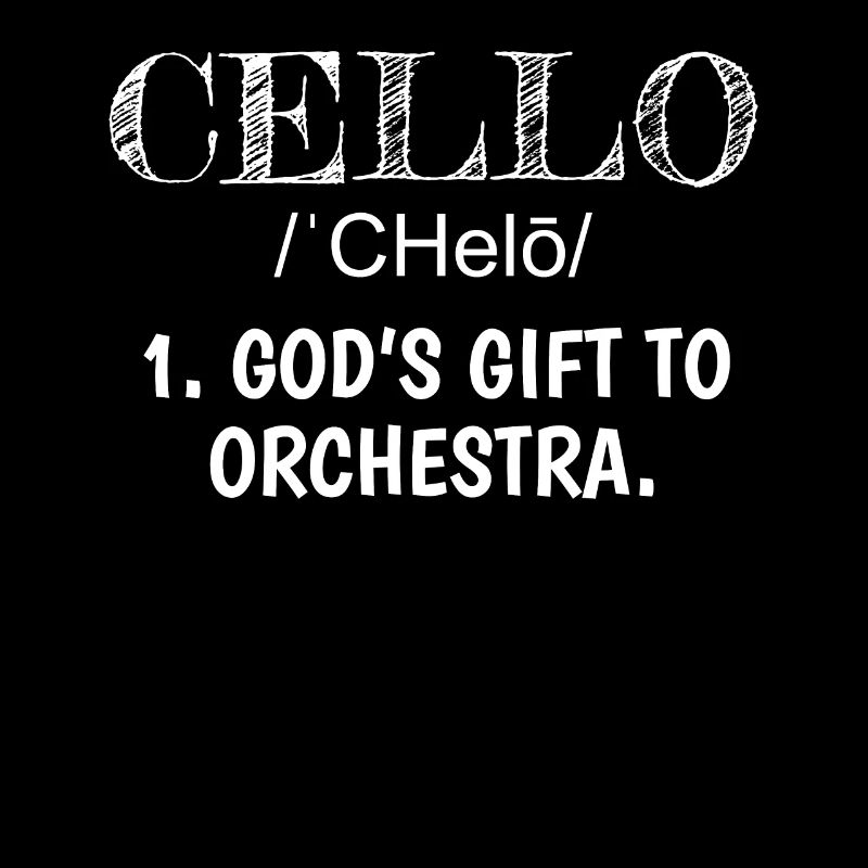 Definition von Cello Cellist Geschenkidee Cello Player