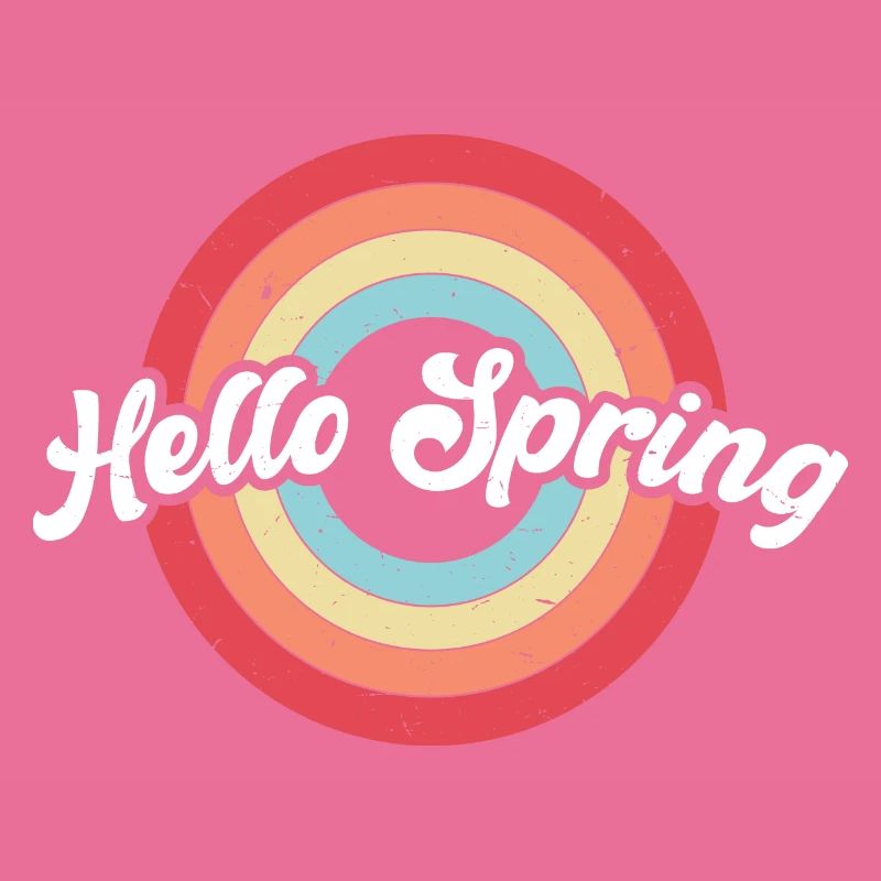 Hello Spring Hello Spring Vintage Rainbow
