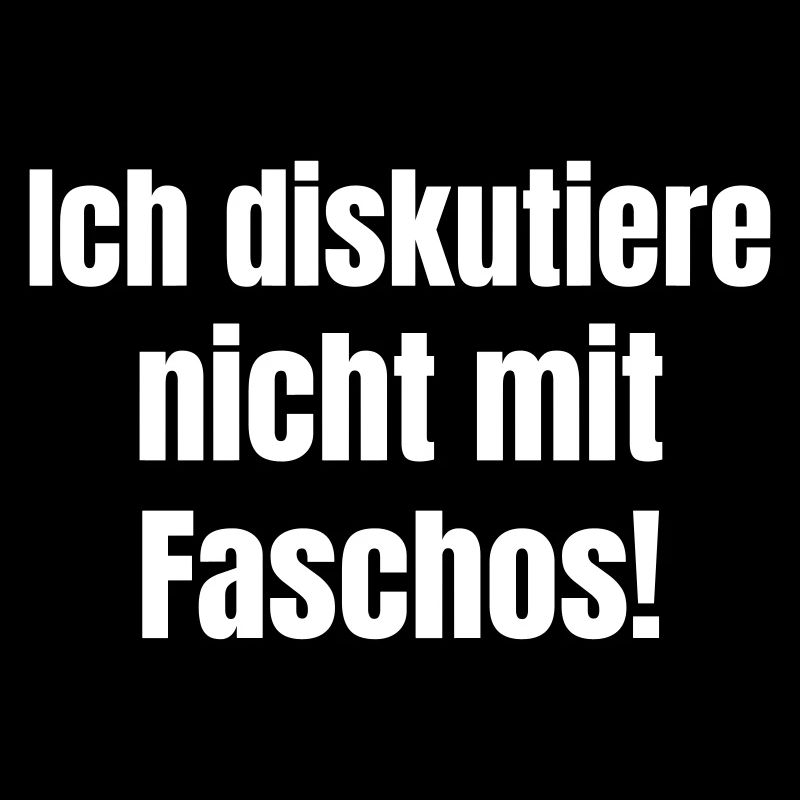Je ne discute pas avec les fascistes !
