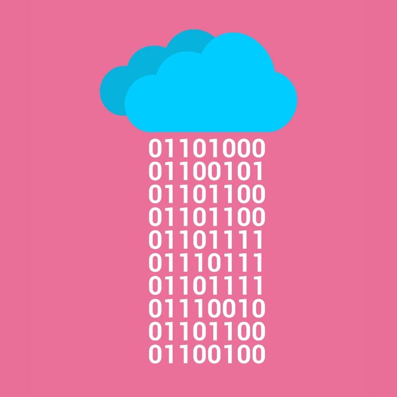 Informatique Binary Cloud Cloud