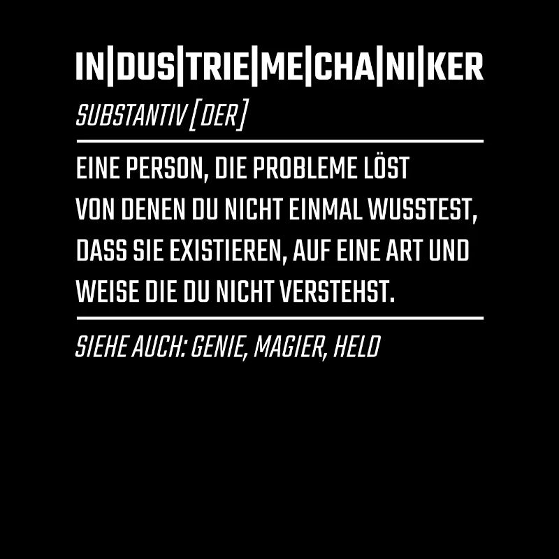 Industriemechaniker Schlosser Geschenk