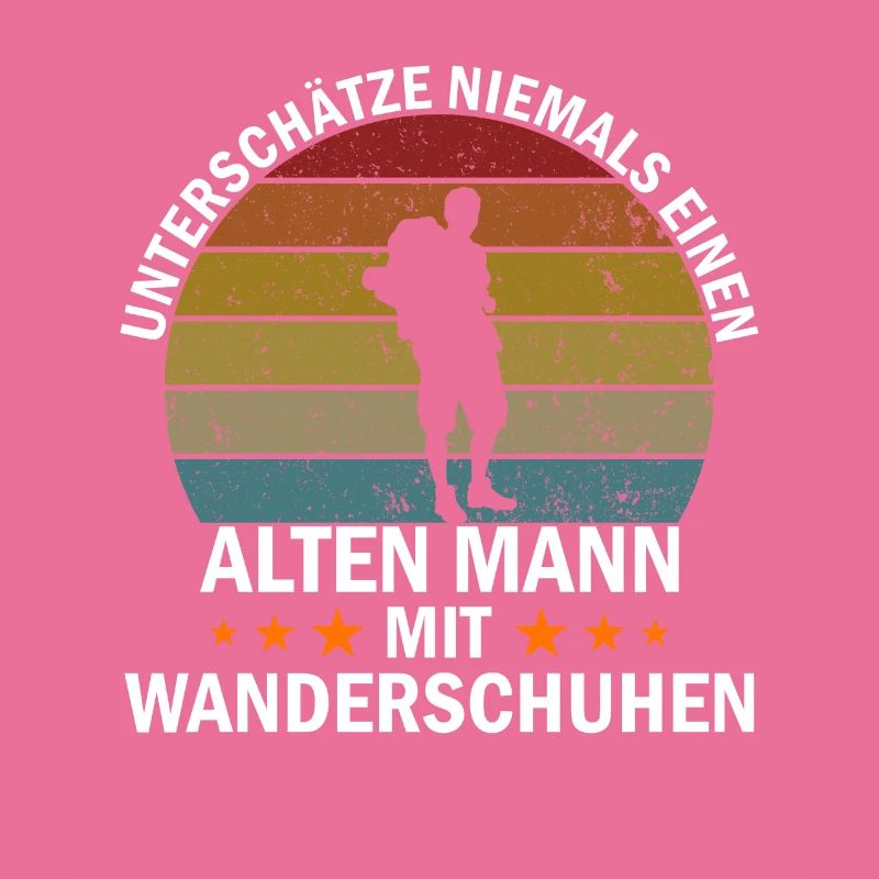 Wanderer mit Wanderschuhen
