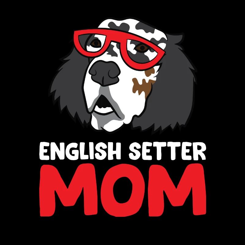 Drôle de setter anglais amoureux de setter anglais