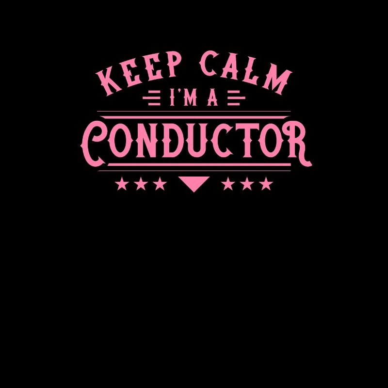 Bleib ruhig ich bin ein Dirigent Dirigentin Sprüch