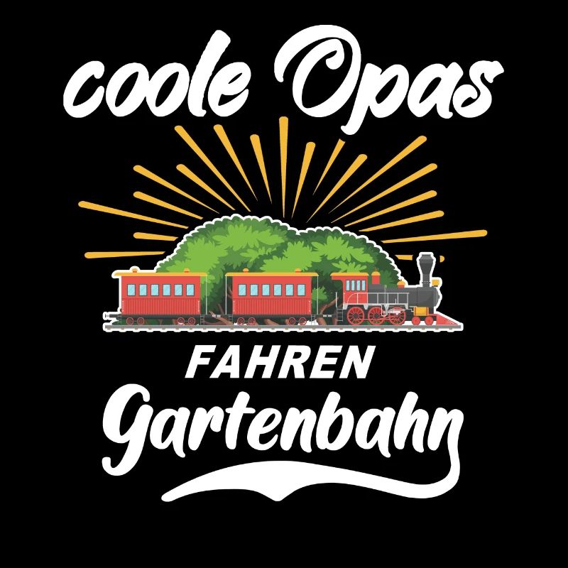 Gartenbahn Opa Gartenbahner Garten Eisenbahn