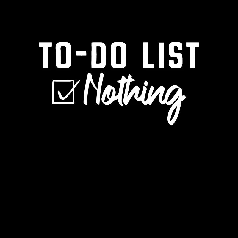 To-Do List Nothing Todo List Nothing Sloth Lazy