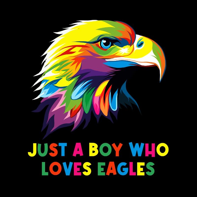 juste un garçon qui aime les aigles oiseau aigle