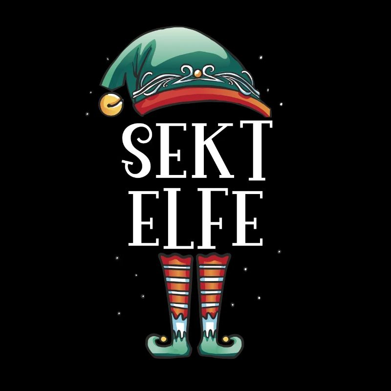 Weihnachten Partnerkostüm Sekt Elf Elfe Elfen