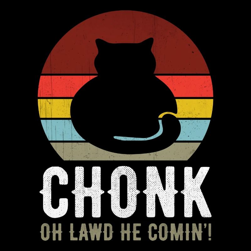 Chonk Cat Drôle Chat Mème Chat Papa Chat Maman