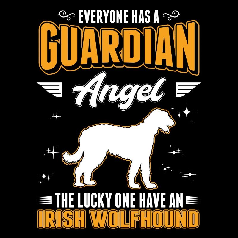 Irischer Wolfshund Schutzengel Irish Wolfhound