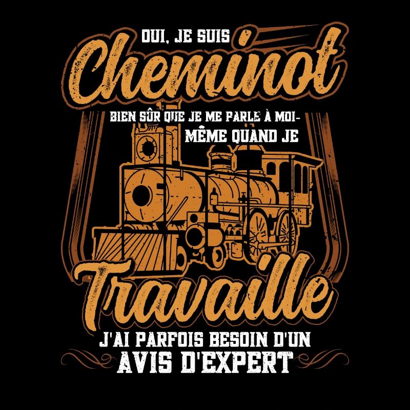 Cheminot Conducteur De Train Chemin De Fer