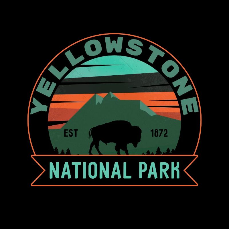 Conception du parc national de Yellowstone.