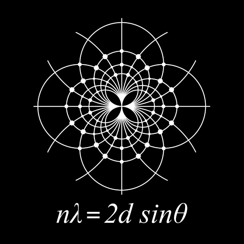 Cristallographie aux rayons X de la loi de Bragg de Laue Diffraction