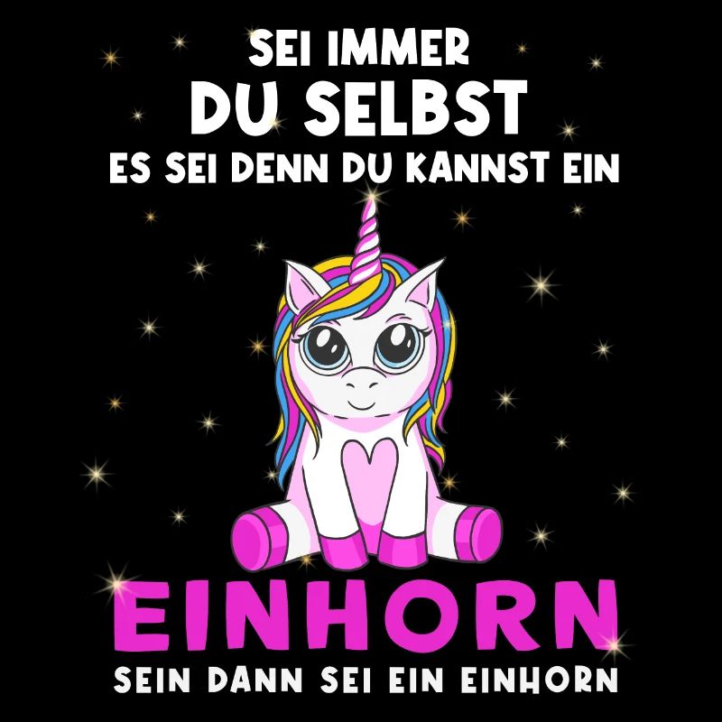 Sei immer du selbst oder sei ein Einhorn