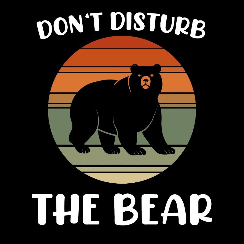Ours ours ne pas déranger en disant