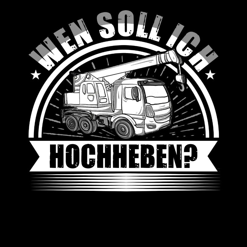 Wen soll ich hochheben Kran