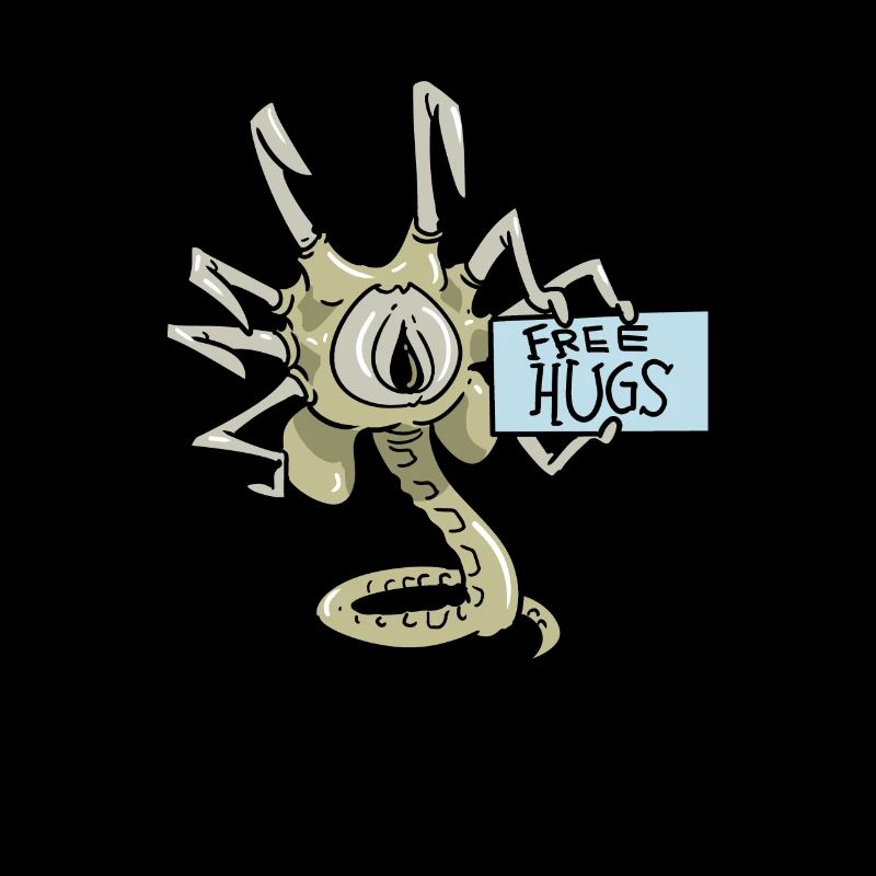 Câlins gratuits Alien Facehugger Ufo Space