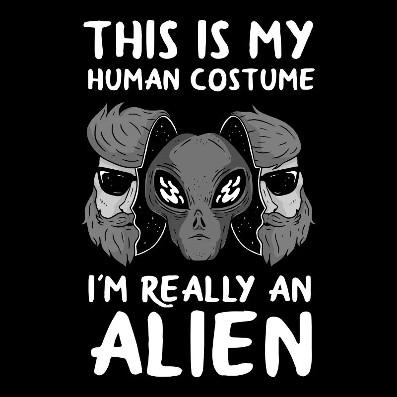 Drôle Alien Ufo Alien Gift