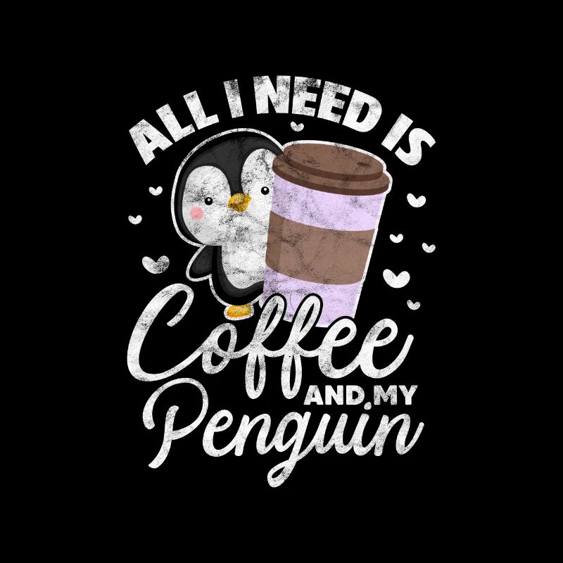 Pinguin Kaffee