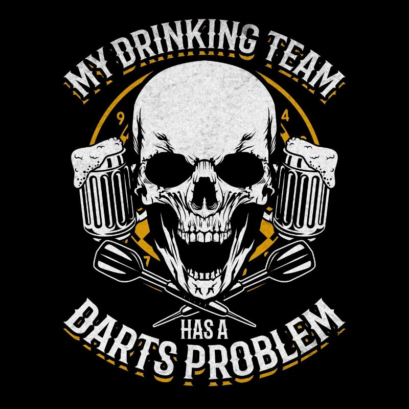 Mein Trinkteam hat ein Dart-Problem Ich spiele