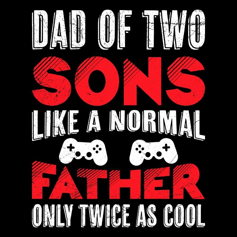Dad 2 sons 2 children