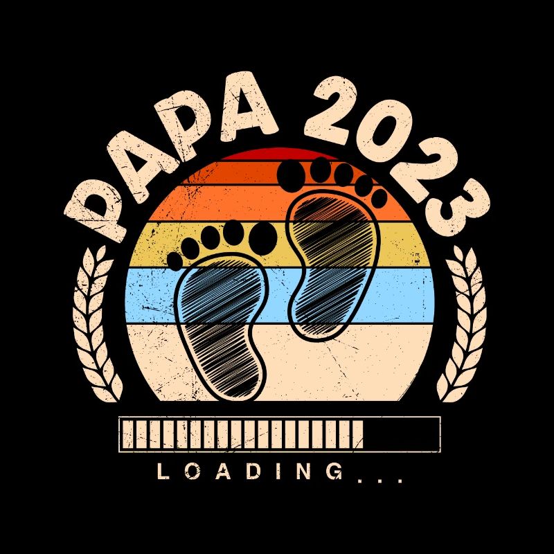 Papa 2023 loading Werdender Papa