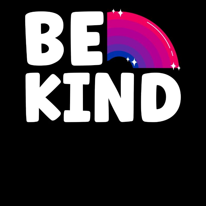 Bisexual Bi Pride Flag Be Kind