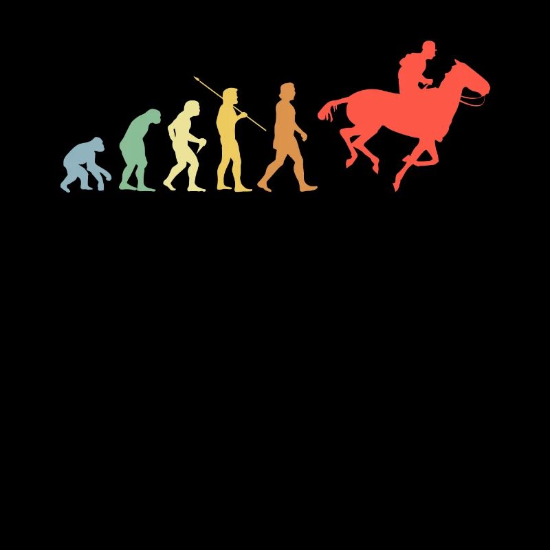 Équitation Evolution Rétro Chevaux Cavaliers Cavaliers