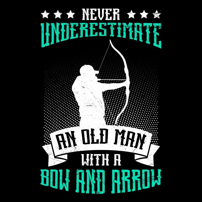 Never underestimate old man with bow and arrow