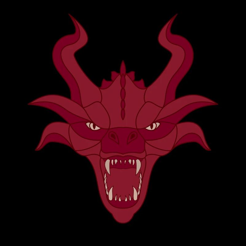 Red Dragon Head