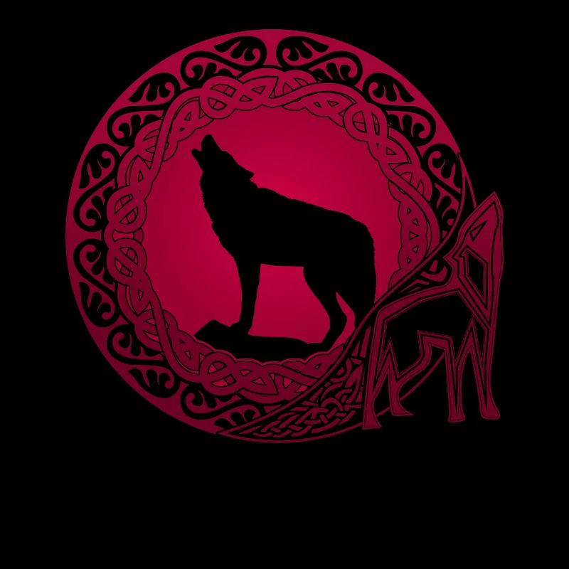 Loups d’Odin Valhalla Odhin
