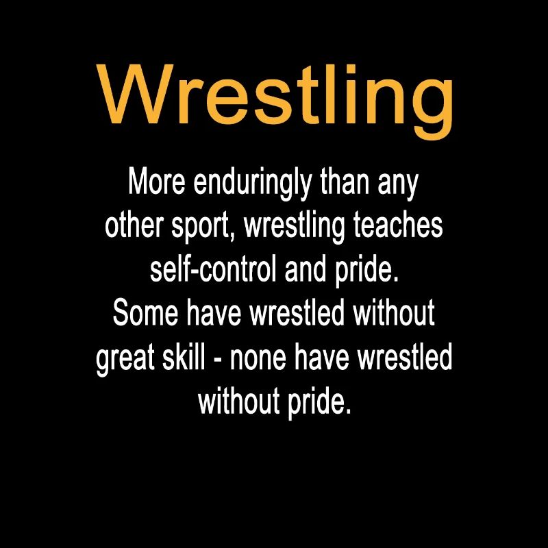 Wrestling Definition Selbstbeherrschung Trainer