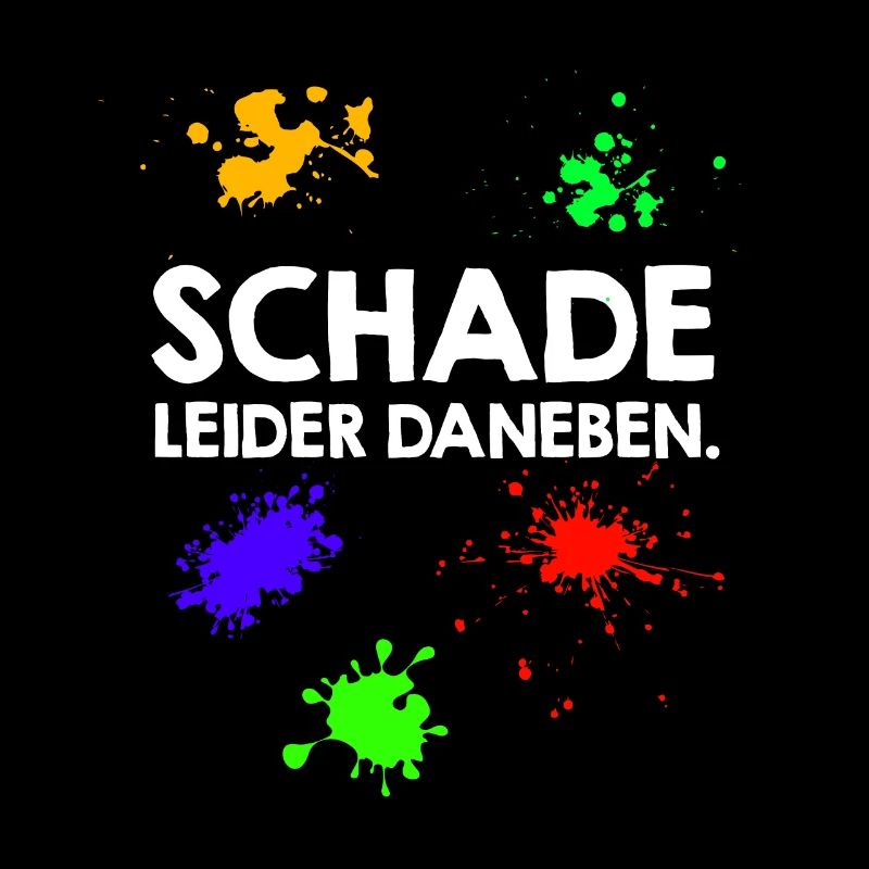 Schade leider daneben Paintballspieler