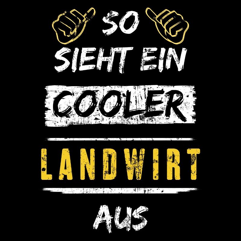 So Sieht Ein Cooler Landwirt Aus Arbeitsshirt