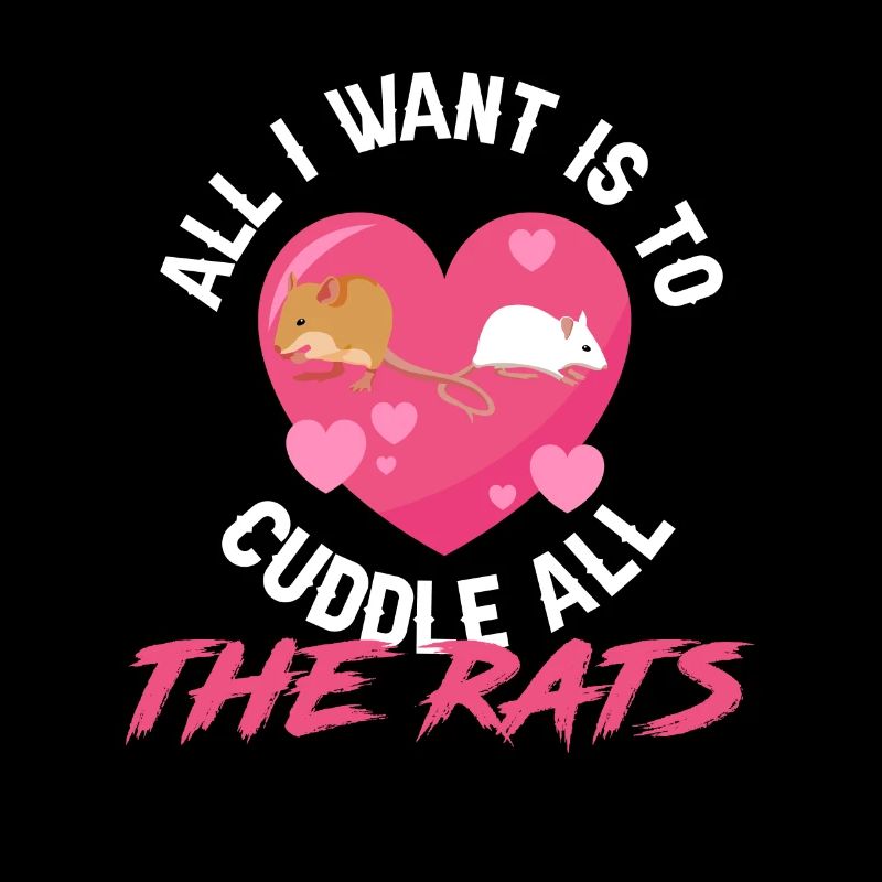 Rat Cuddling Rodent Cuddle Rat Lovers