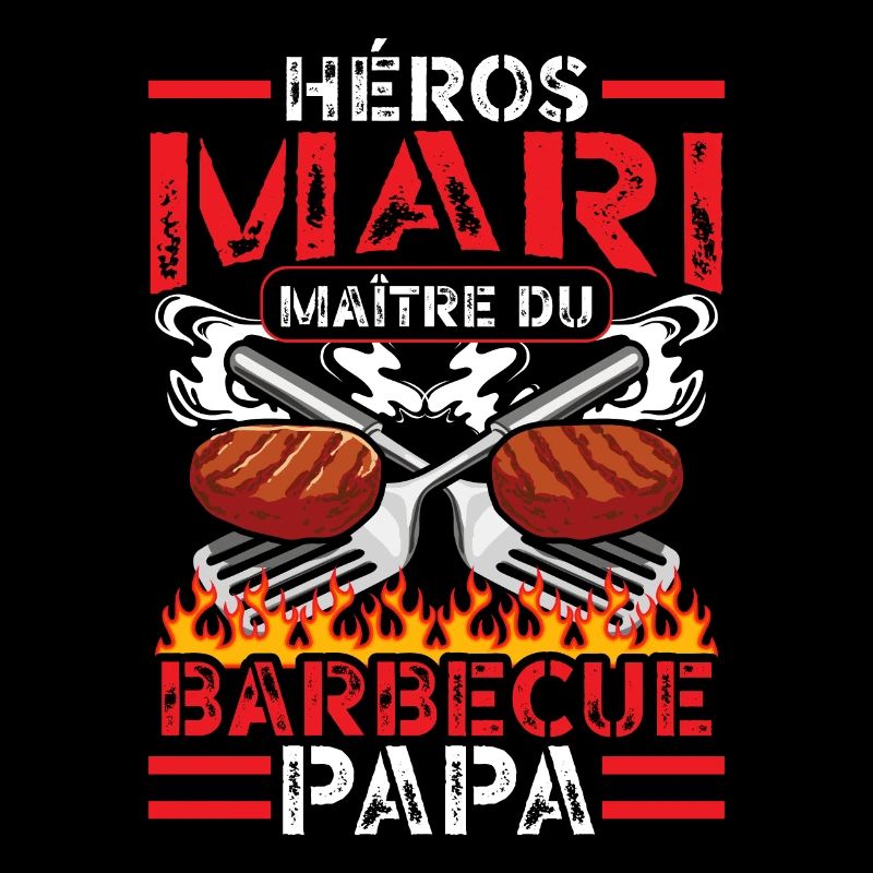 Held Ehemann Barbecue Master Dad BBQ Vater