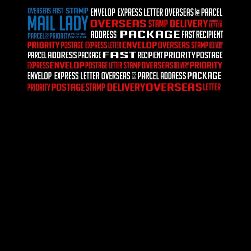 Post lady, postal delivery